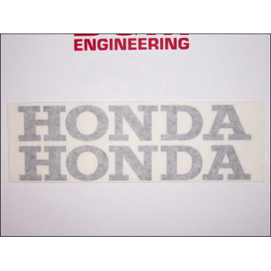 Honda fairing decals Black.(pair) P/N FDECHTYPE1D