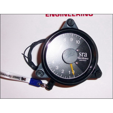 Scitsu rev counter 0-12000 dial. Comp 180 deg twin cyl PVL ignition.- P/N SCIT0-12N